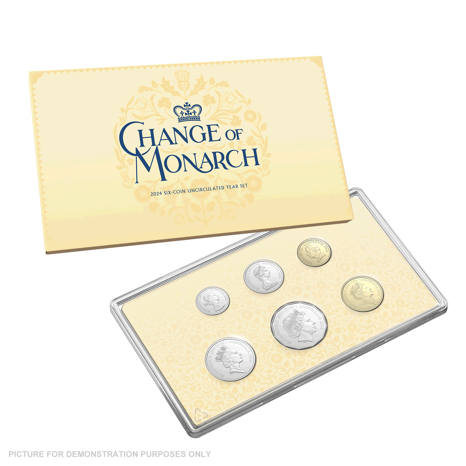 2024 Six Coin Uncirculated Year Set - Change of Monarch